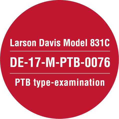 Larson Davis Model 831C PTB Approval 