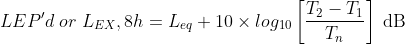 LEP’d/Lex,8h-Equation #2