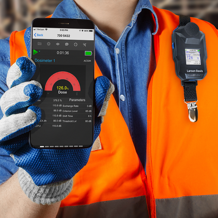 Noise Dosimeter with G4 utility software